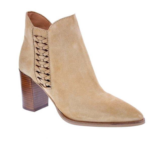 Botines Alpe zapatos Mujer modelo 50331160 Beige Cremallera