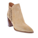 Botines Alpe zapatos Mujer modelo 50331160 Beige Cremallera
