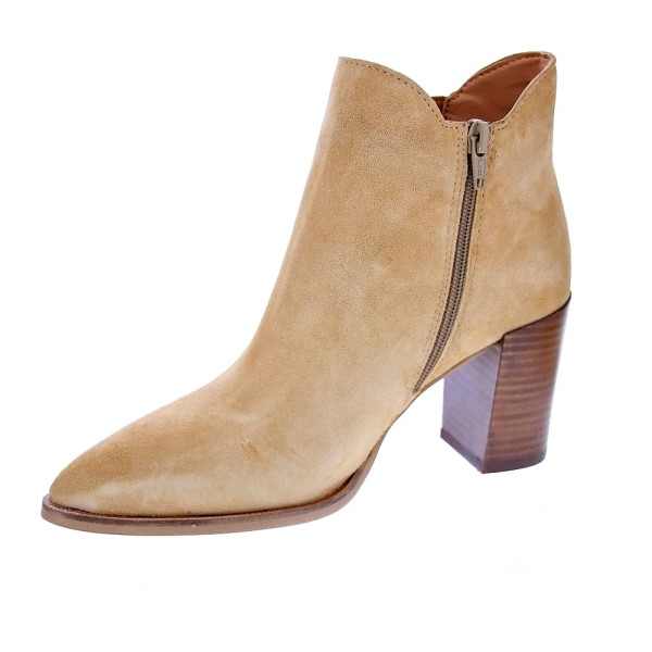 Botines Alpe zapatos Mujer modelo 50331160 Beige Cremallera