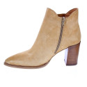Botines Alpe zapatos Mujer modelo 50331160 Beige Cremallera