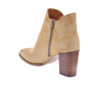 Botines Alpe zapatos Mujer modelo 50331160 Beige Cremallera