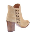 Botines Alpe zapatos Mujer modelo 50331160 Beige Cremallera