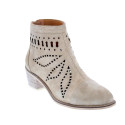 Botines Alpe zapatos Mujer modelo 50531108 Beige Cremallera