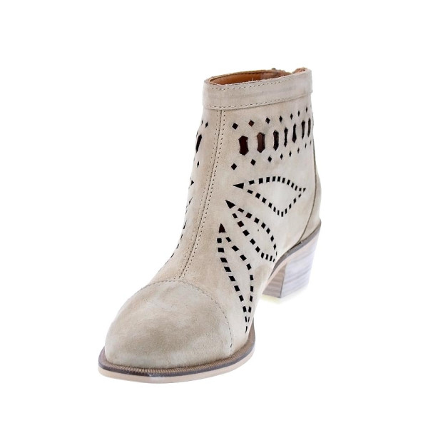 Botines Alpe zapatos Mujer modelo 50531108 Beige Cremallera