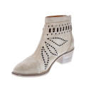 Botines Alpe zapatos Mujer modelo 50531108 Beige Cremallera