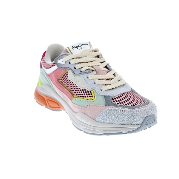 Zapatillas Pepe Jeans zapatos Mujer modelo Dave Rise Multicolor Cordón