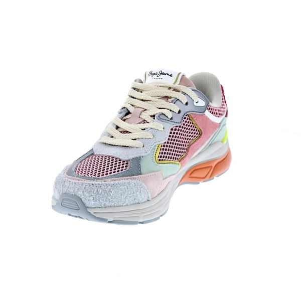 Zapatillas Pepe Jeans zapatos Mujer modelo Dave Rise Multicolor Cordón