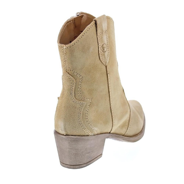 Botines Tamaris zapatos Mujer modelo 25702 Beige Cremallera