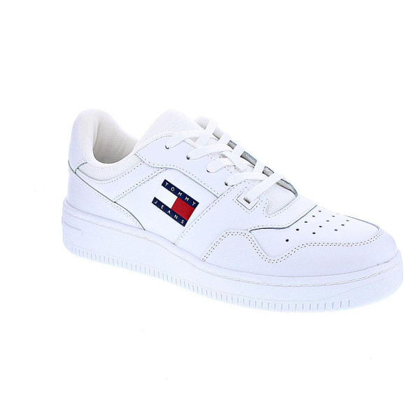 Zapatillas Tommy Hilfiger zapatos Hombre modelo Tjm Retro Blanco Cordón