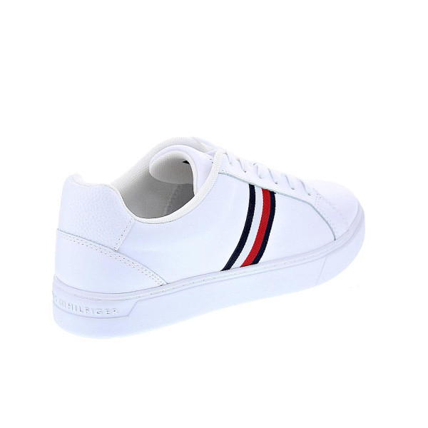 Zapatillas Tommy Hilfiger zapatos Mujer modelo Essential Court Blanco Cordón