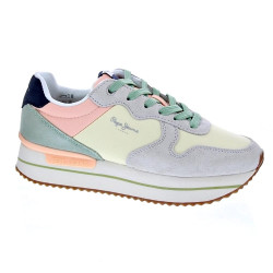 Zapatillas Pepe Jeans zapatos Mujer modelo Rusper Sweet Gris Cordón 2