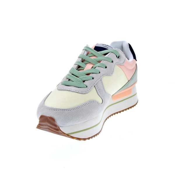 Zapatillas Pepe Jeans zapatos Mujer modelo Rusper Sweet Gris Cordón