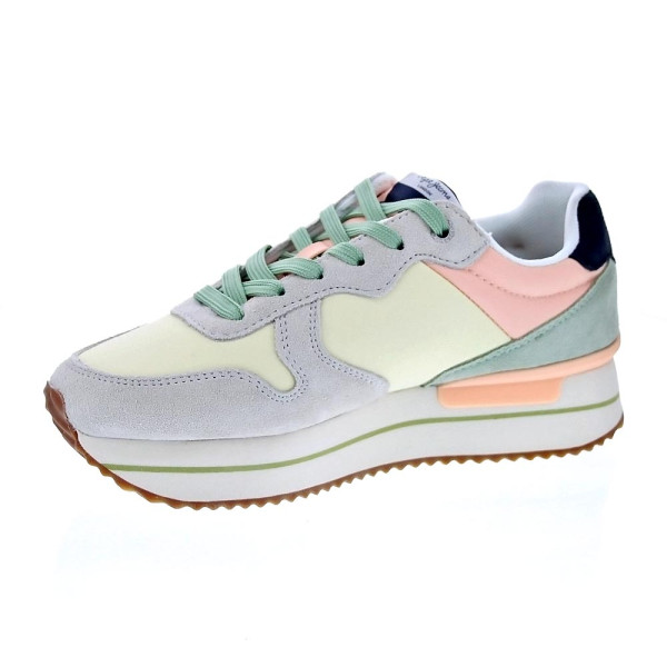 Zapatillas Pepe Jeans zapatos Mujer modelo Rusper Sweet Gris Cordón