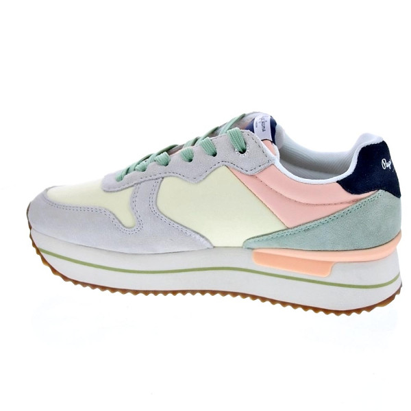 Zapatillas Pepe Jeans zapatos Mujer modelo Rusper Sweet Gris Cordón