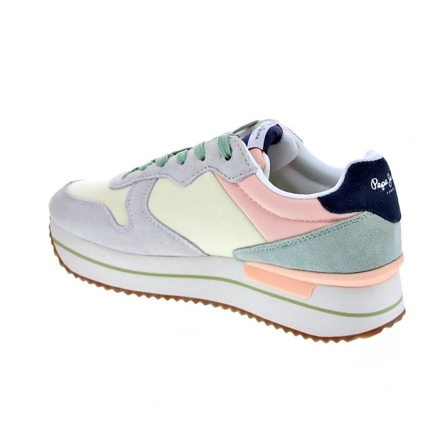 Zapatillas Pepe Jeans zapatos Mujer modelo Rusper Sweet Gris Cordón