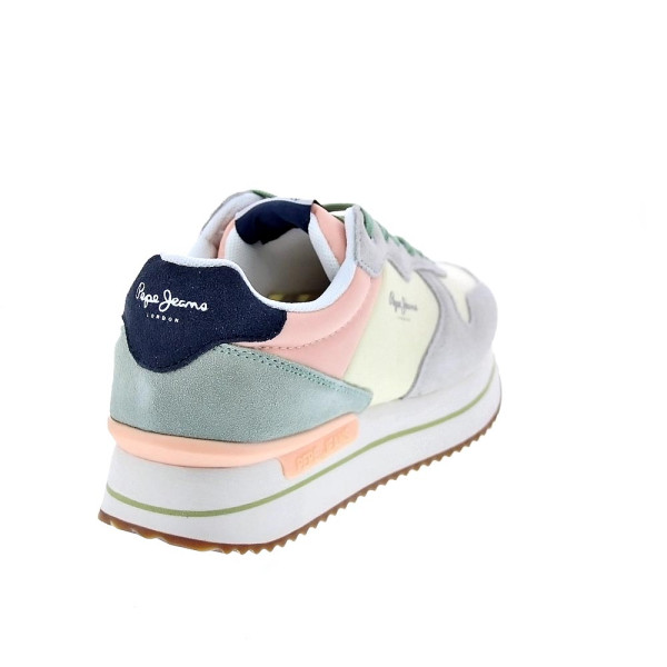 Zapatillas Pepe Jeans zapatos Mujer modelo Rusper Sweet Gris Cordón
