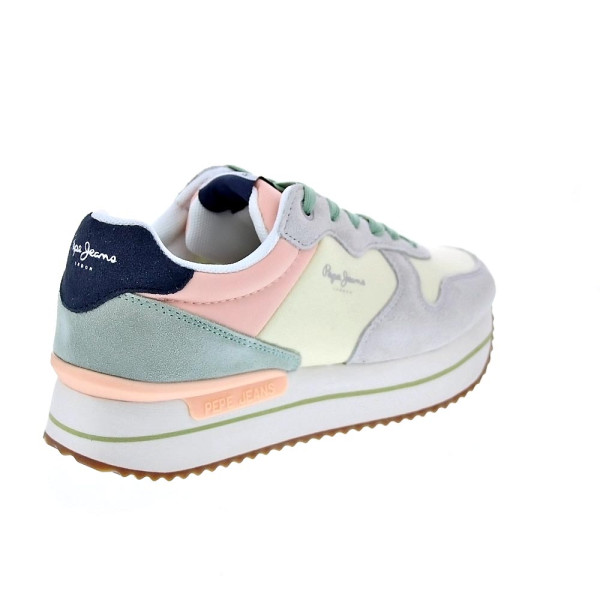 Zapatillas Pepe Jeans zapatos Mujer modelo Rusper Sweet Gris Cordón