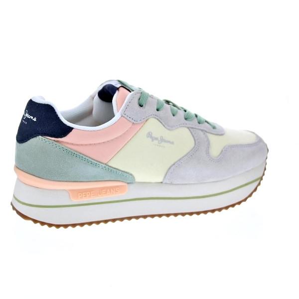 Zapatillas Pepe Jeans zapatos Mujer modelo Rusper Sweet Gris Cordón