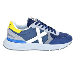 Zapatillas Munich zapatos Hombre modelo Soon 54 Azul Cordón