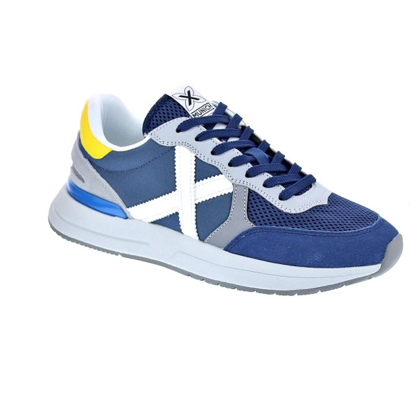 Zapatillas Munich zapatos Hombre modelo Soon 54 Azul Cordón