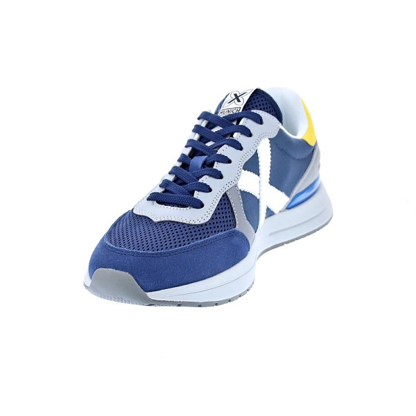 Zapatillas Munich zapatos Hombre modelo Soon 54 Azul Cordón