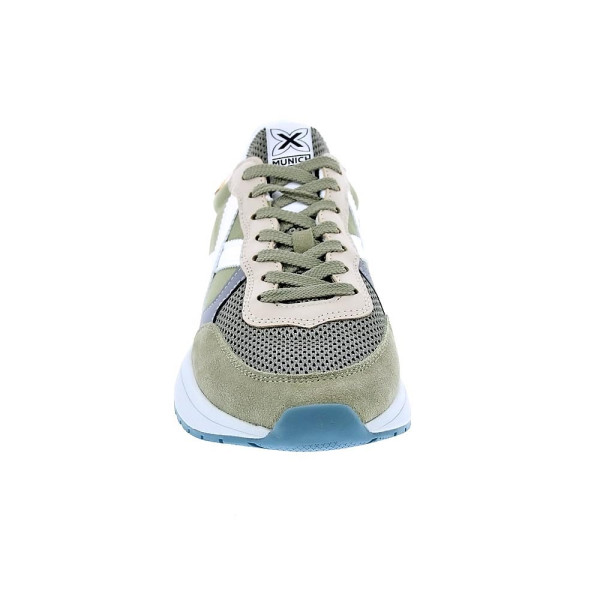 Zapatillas Munich zapatos Hombre modelo Soon 55 Verde Cordón