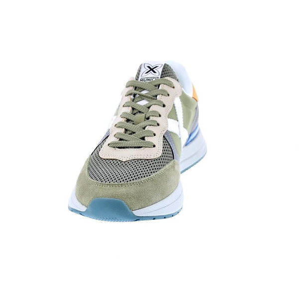 Zapatillas Munich zapatos Hombre modelo Soon 55 Verde Cordón