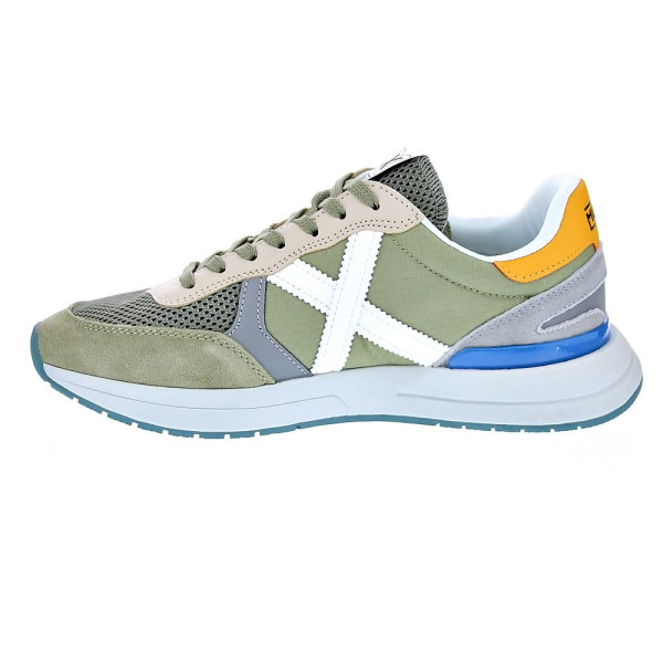 Zapatillas Munich zapatos Hombre modelo Soon 55 Verde Cordón