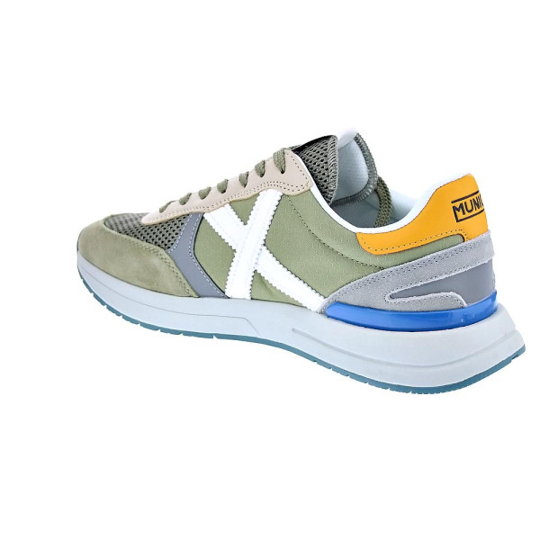 Zapatillas Munich zapatos Hombre modelo Soon 55 Verde Cordón