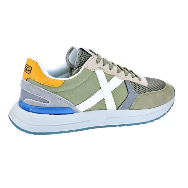 Zapatillas Munich zapatos Hombre modelo Soon 55 Verde Cordón