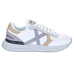 Zapatillas Munich zapatos Hombre modelo Soon 57 Blanco Cordón