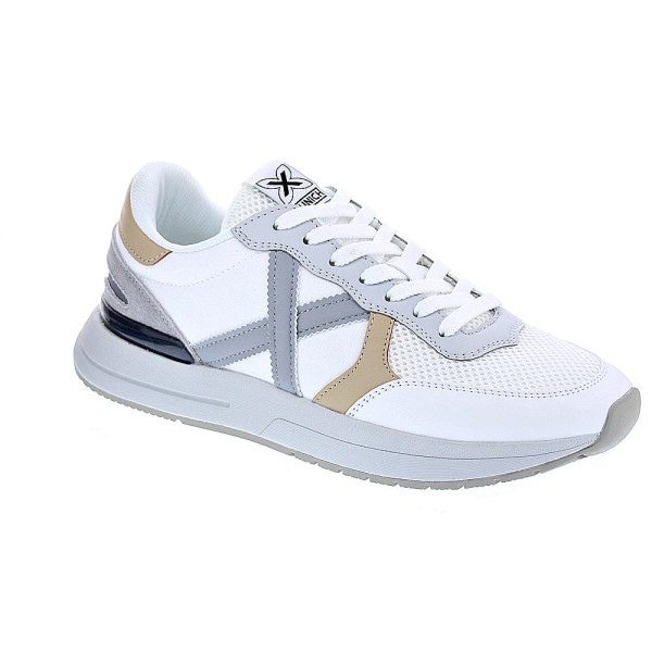 Zapatillas Munich zapatos Hombre modelo Soon 57 Blanco Cordón