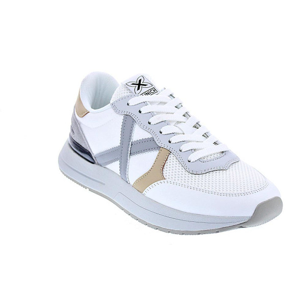 Zapatillas Munich zapatos Hombre modelo Soon 57 Blanco Cordón