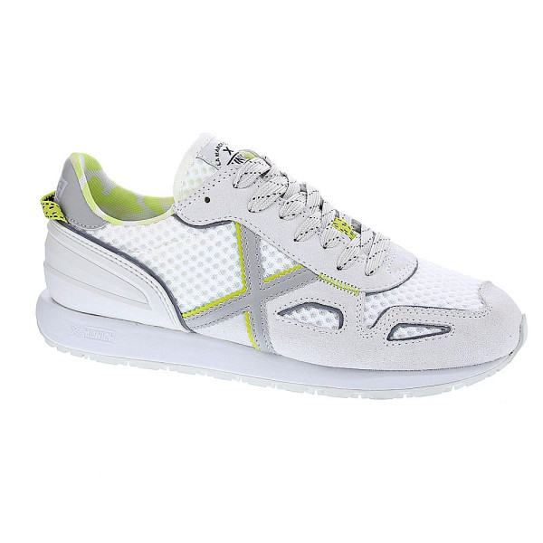 Zapatillas Munich zapatos Hombre modelo Massaba Evo 549 Blanco Cordón