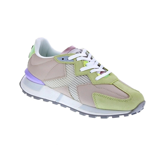 Zapatillas Munich zapatos Mujer modelo Soku 15 Beige Cordón