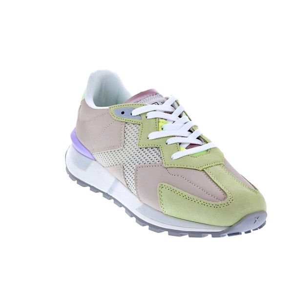 Zapatillas Munich zapatos Mujer modelo Soku 15 Beige Cordón