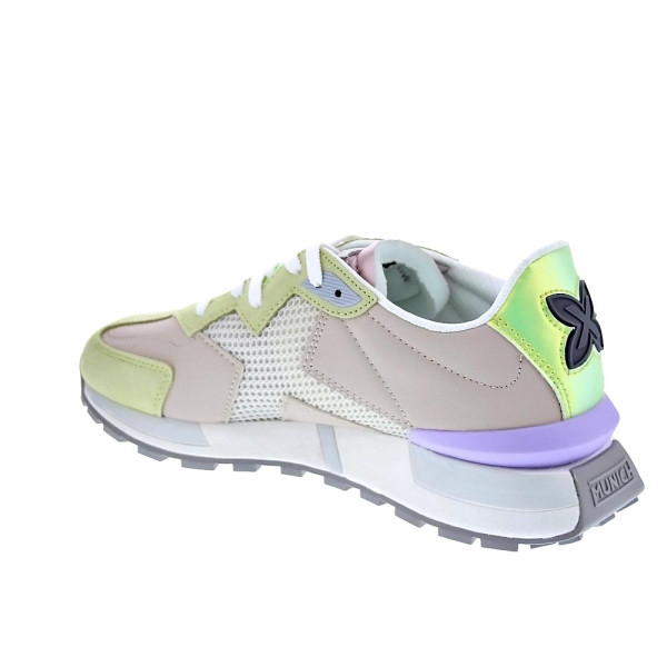 Zapatillas Munich zapatos Mujer modelo Soku 15 Beige Cordón