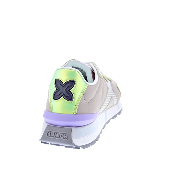 Zapatillas Munich zapatos Mujer modelo Soku 15 Beige Cordón