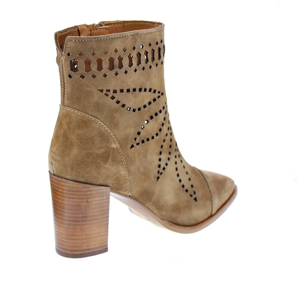 Botines Alpe zapatos Mujer modelo 50311101 Marrón Cremallera