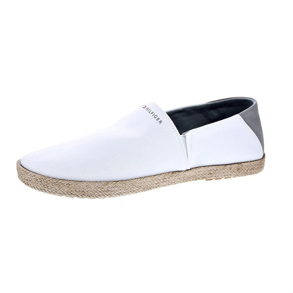 Mocasines Tommy Hilfiger zapatos Hombre modelo Espadrille Blanco 