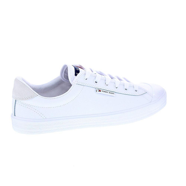 Zapatillas Tommy Hilfiger zapatos Hombre modelo Vulcanized Bumper Blanco Cordón