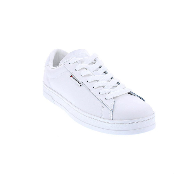Zapatillas Tommy Hilfiger zapatos Hombre modelo Tjm Leather Blanco Velcro