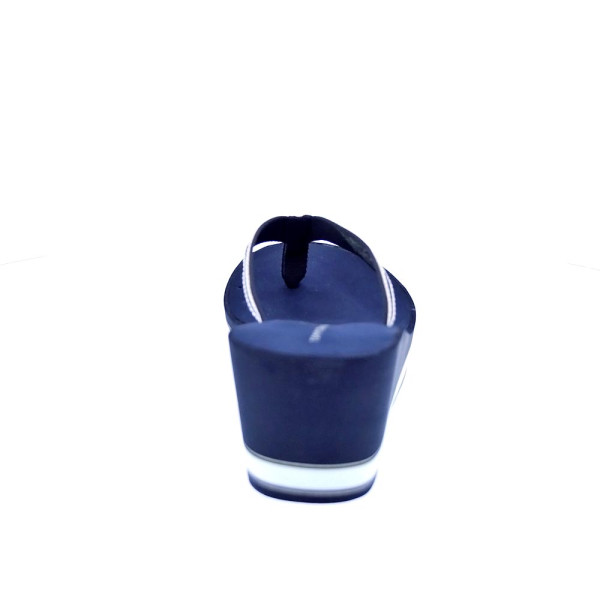 Chanclas Tommy Hilfiger zapatos Mujer modelo Hilfiger Wedge Azul 