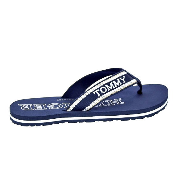 Chanclas Tommy Hilfiger zapatos Mujer modelo Hilfiger Beach Azul 