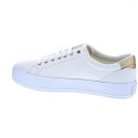 Zapatillas Tommy Hilfiger zapatos Mujer modelo Essential Vulc Blanco Cordón
