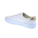 Zapatillas Tommy Hilfiger zapatos Mujer modelo Essential Vulc Blanco Cordón