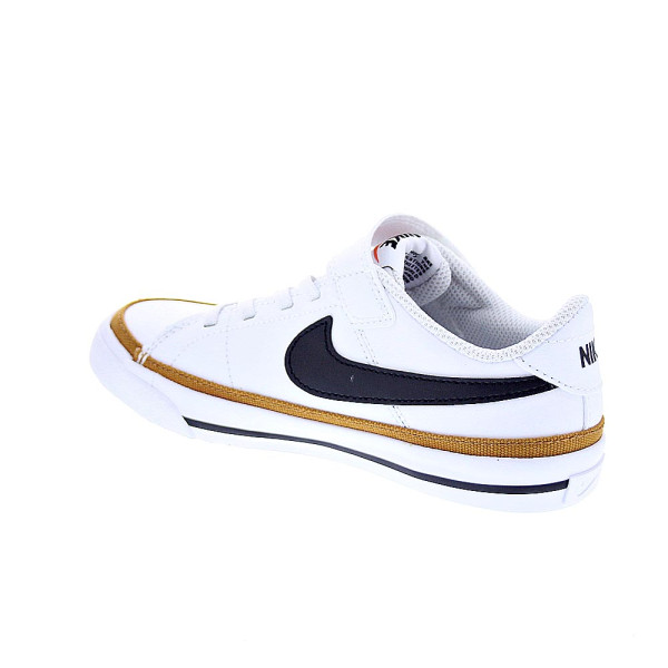Zapatillas Nike zapatos Niño modelo Court Legacy Blanco Velcro