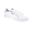 Zapatillas Pepe Jeans zapatos Mujer modelo Kenton Mix Blanco Cordón