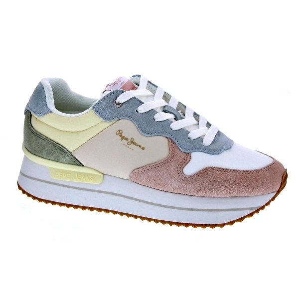 Zapatillas Pepe Jeans zapatos Mujer modelo Rusper Jelly Beige Cordón