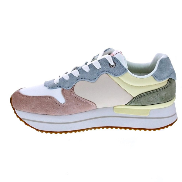 Zapatillas Pepe Jeans zapatos Mujer modelo Rusper Jelly Beige Cordón
